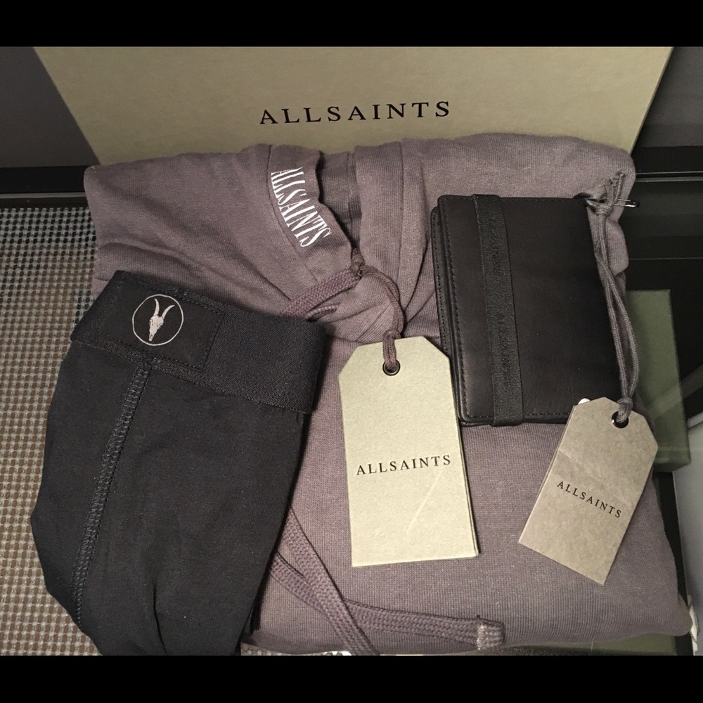 Allsaints lightweight hoodie